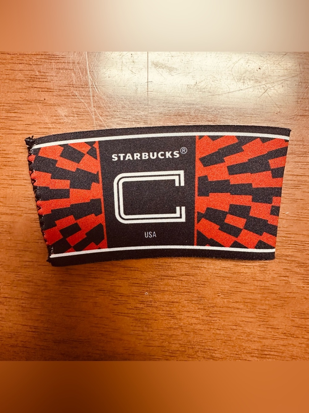 Starbucks USA FIFA World Cup Captains Armband Reusable Coffee Sleeve 2026